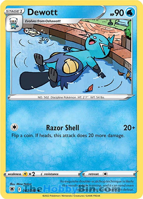 Dewott Astral Radiance Uncommon #042/189