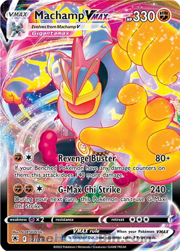 Machamp VMAX #73/189 Ultra Rare - Astral Radiance Pokemon card