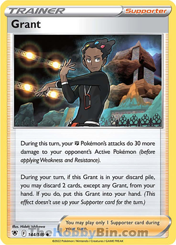 Grant #144/189 Uncommon - Astral Radiance Pokemon card