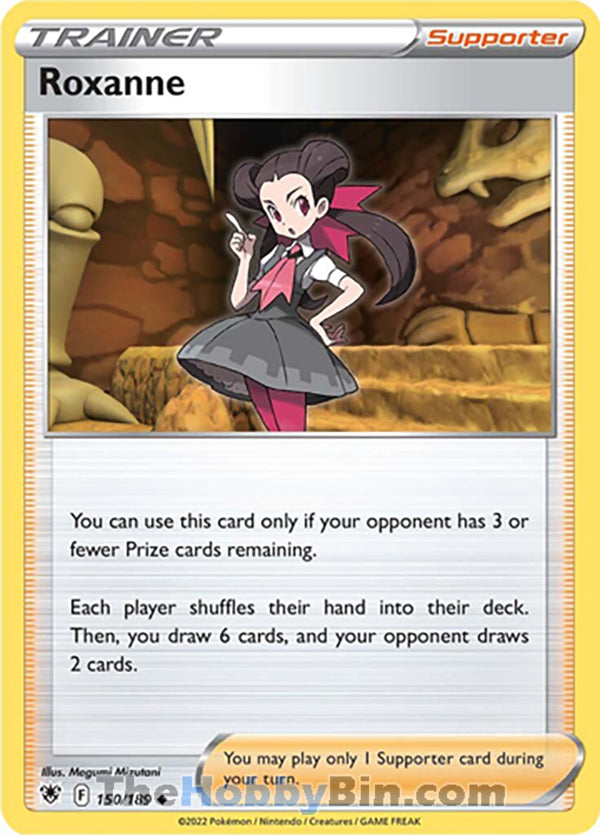 Roxanne #150/189 Uncommon - Astral Radiance Pokemon card