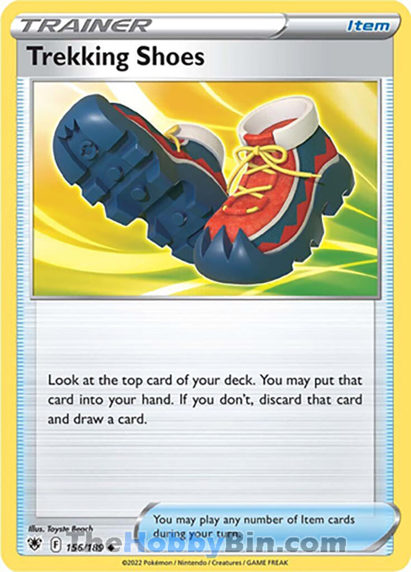 Trekking Shoes #156/189 Uncommon - Astral Radiance Pokemon card