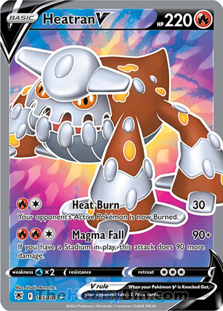 Heatran V Astral Radiance Ultra Rare #165/189