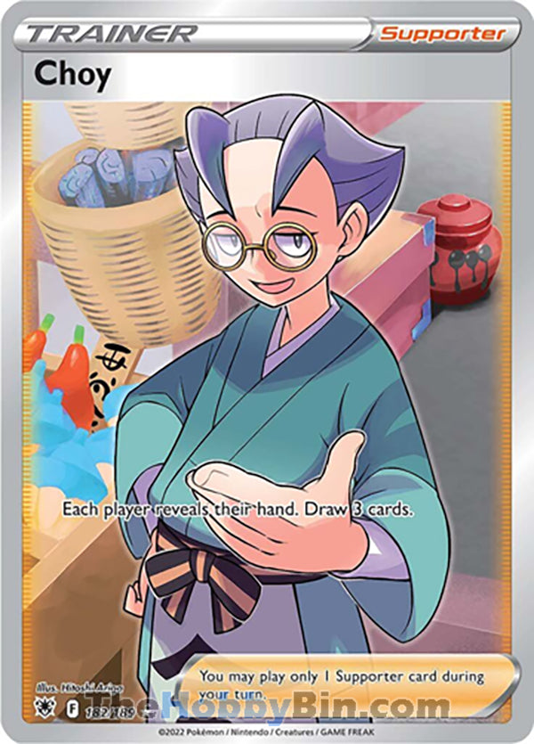 Choy #182/189 Ultra Rare - Astral Radiance Pokemon card