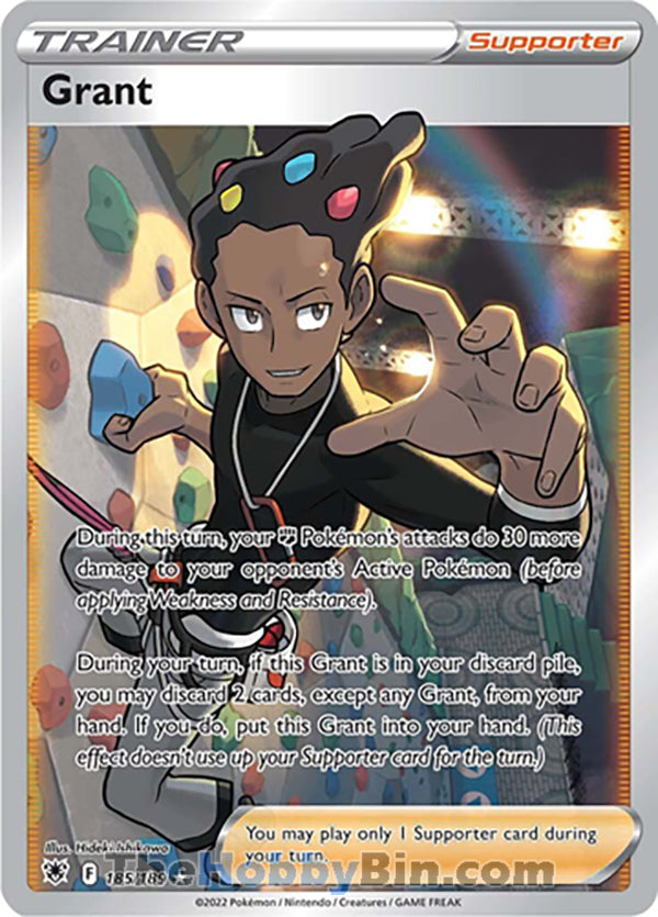 Grant #185/189 Ultra Rare - Astral Radiance Pokemon card