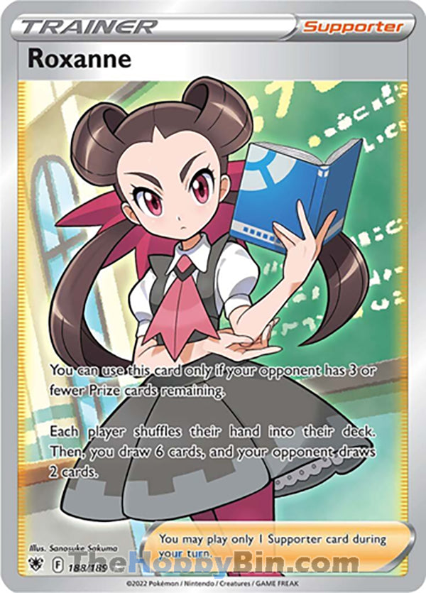 Roxanne #188/189 Ultra Rare - Astral Radiance Pokemon card