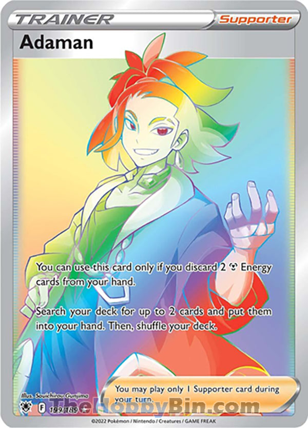 Adaman #199/189 Secret Rare - Astral Radiance Pokemon card