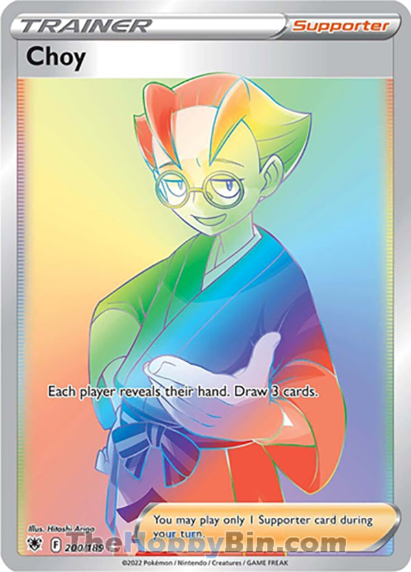 Choy #200/189 Secret Rare - Astral Radiance Pokemon card