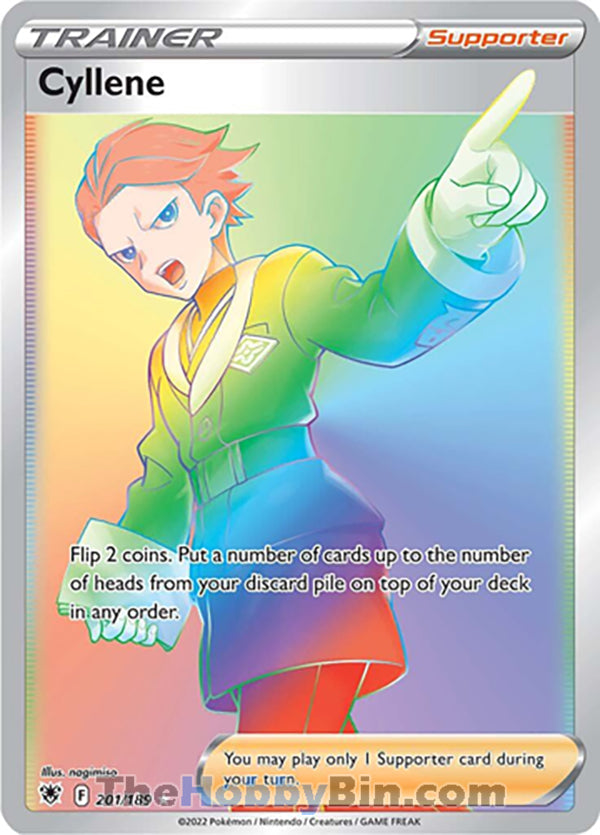 Cyllene #201/189 Secret Rare - Astral Radiance Pokemon card