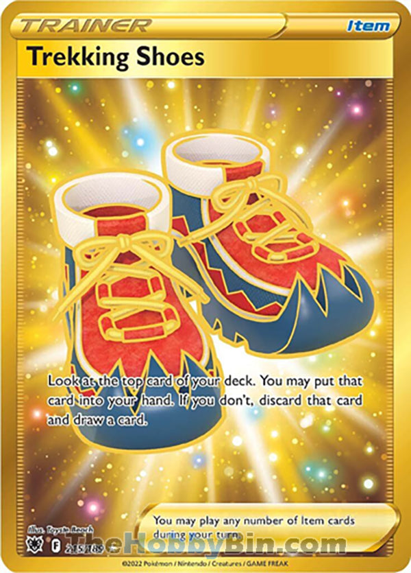 Trekking Shoes #215/189 Secret Rare - Astral Radiance Pokemon card