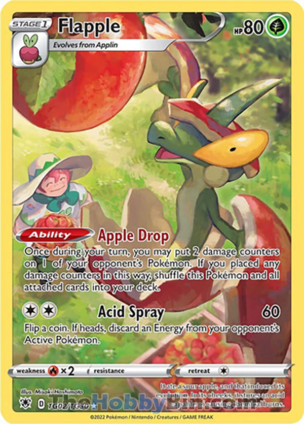 Flapple #TG02/TG30 Ultra Rare - Astral Radiance Pokemon card