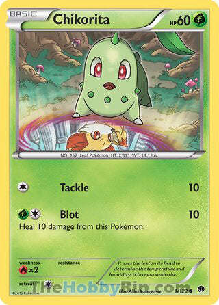 Chikorita BREAKpoint Common #1/122