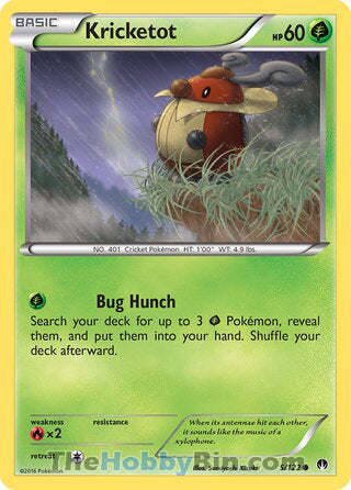 Kricketot BREAKpoint Common #5/122