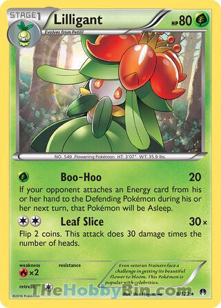 0008 Lilligant Rare BREAKpoint