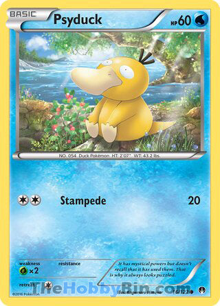 Psyduck #16/122 Common - BREAKpoint Pokemon card