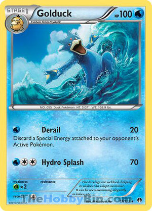 0017 Golduck Rare BREAKpoint