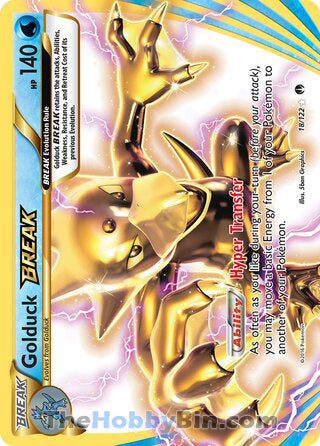 Golduck BREAK BREAKpoint Rare BREAK #18/122