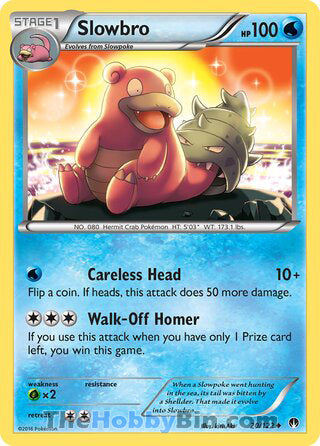 Slowbro BREAKpoint Uncommon #20/122