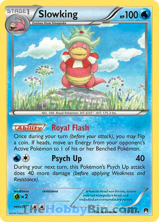 0021 Slowking Holo Rare BREAKpoint