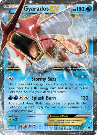 Gyarados EX BREAKpoint Ultra Rare #26/122