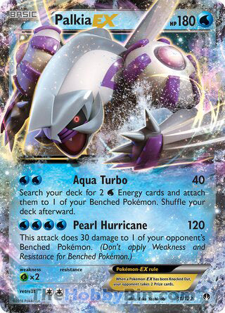 0031 Palkia EX Ultra Rare BREAKpoint