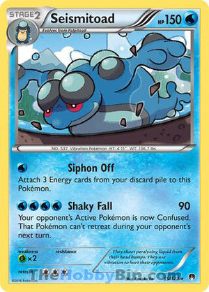0035 Seismitoad Rare BREAKpoint