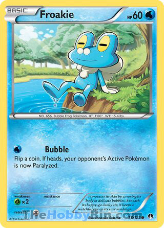 Froakie BREAKpoint Common #38/122