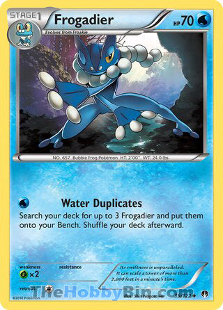 Frogadier #39/122 Uncommon - BREAKpoint Pokemon card