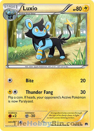 0045 Luxio Uncommon BREAKpoint