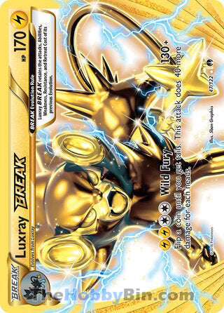 0047 Luxray BREAK Rare BREAK BREAKpoint
