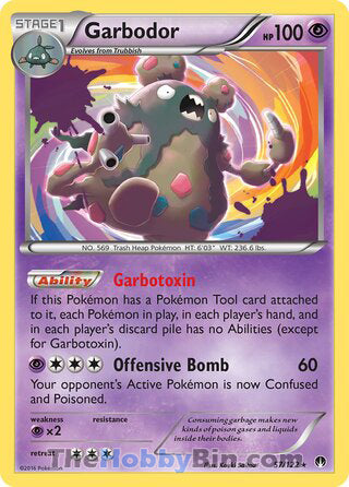 Garbodor #57/122 Holo Rare - BREAKpoint Pokemon card