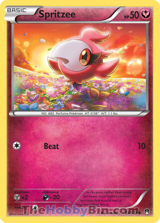 Spritzee #84/122 Common - BREAKpoint Pokemon card