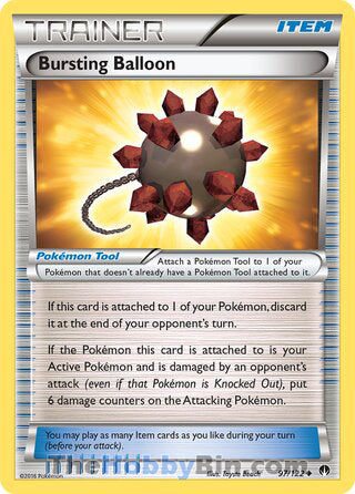 Bursting Balloon #97/122 Uncommon - BREAKpoint Pokemon card