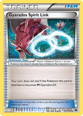 Gyarados Spirit Link #101/122 Uncommon - BREAKpoint Pokemon card