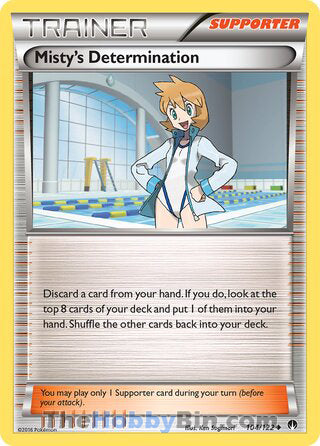Misty's Determination #104/122 Uncommon - BREAKpoint Pokemon card