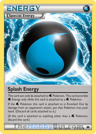 Splash Energy #113/122 Uncommon - BREAKpoint Pokemon card
