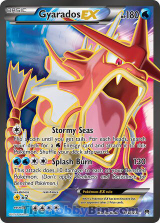 Gyarados EX #114/122 Ultra Rare - BREAKpoint Pokemon card