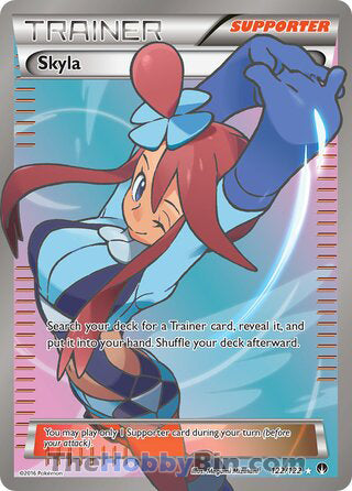 Skyla #122/122 Ultra Rare - BREAKpoint Pokemon card