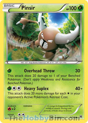 0003 Pinsir Uncommon BREAKthrough