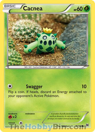 Cacnea #4/162 Common - BREAKthrough Pokemon card