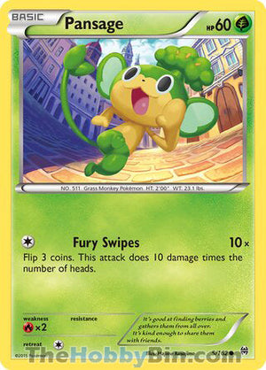 0005 Pansage Common BREAKthrough