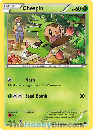 0007 Chespin Common BREAKthrough