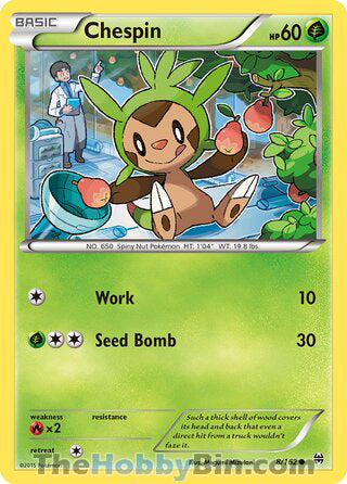 Chespin BREAKthrough Common #8/162