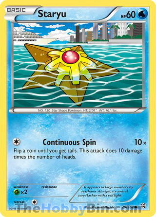 Staryu BREAKthrough Common #29/162