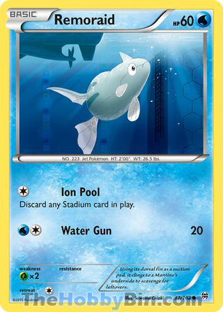 Remoraid #32/162 Common - BREAKthrough Pokemon card