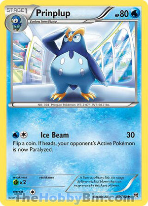 0037 Prinplup Uncommon BREAKthrough