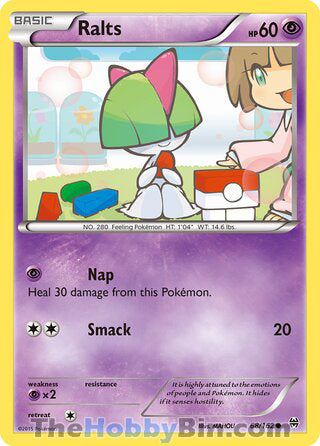 Ralts #68/162 Common - BREAKthrough Pokemon card