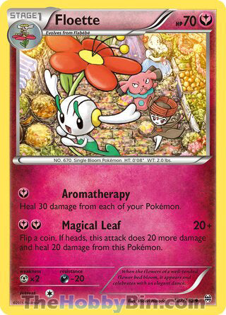 Floette #102/162 Uncommon - BREAKthrough Pokemon card