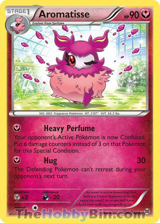 Aromatisse #106/162 Rare - BREAKthrough Pokemon card