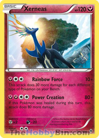 0107 Xerneas Holo Rare BREAKthrough