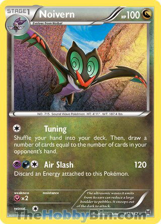 Noivern #112/162 Rare - BREAKthrough Pokemon card